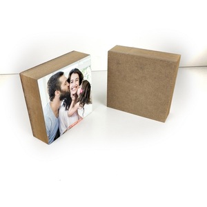 30mm Blank or Custom <strong>Printing</strong> Sublimation Wooden <strong>Block</strong> for Photo Frame - Product Image 1