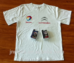 Alta calidad 100% algodón blanco de compresión <span class=keywords><strong>t</strong></span> camisa de las existencias - Product Image 4