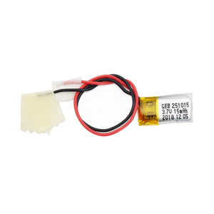 באיכות גבוהה ultra דק/דק מיני קטן גודל 3.7v 15mah 251015 נטענת סוללה עבור כרטיסי מתנה קטנים מפעל מכירה ישירה - Product Image 4