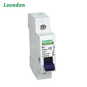 100amp 3p interruptor de isolamento LCH-125, disjuntor em miniatura