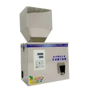 Powder Particle Spice Digital Control Weighing Filling Machine With Big Hopper