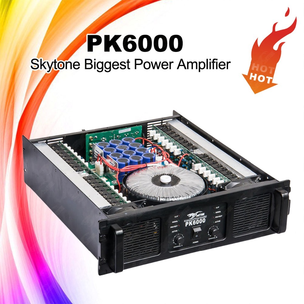 広州製 パワーアンプ 1800W×2 チャンネル 220V対応 追加保護機能付き