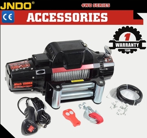 <span class=keywords><strong>Winch</strong></span> Listrik Offroad 12000Lb Bersertifikasi CE untuk Mobil 4X4, untuk Penggunaan Off-road - Product Image 3