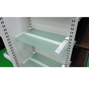 Estanterías de tienda redondas de vidrio templado modular para <span class=keywords><strong>tiendas</strong></span> minoristas y supermercados para productos de alto nivel con aspecto agradable - Product Image 2