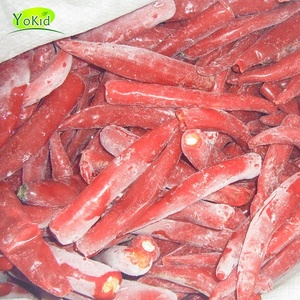 فلفل فلفل حار أحمر عضوي مجمد IQF - Product Image 1