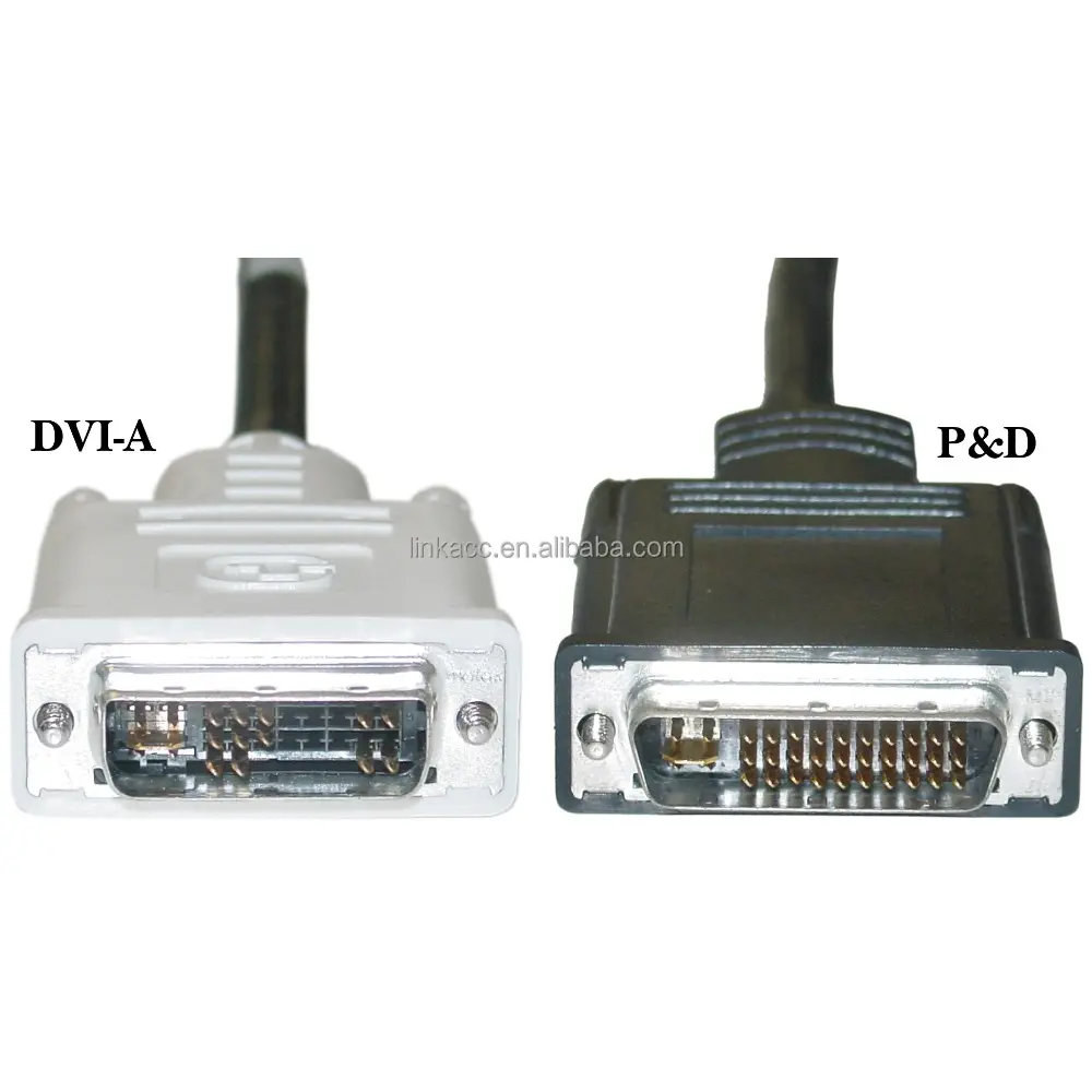 VESA macho y la pantalla (P & D) a DVI analógico de Cable de Video