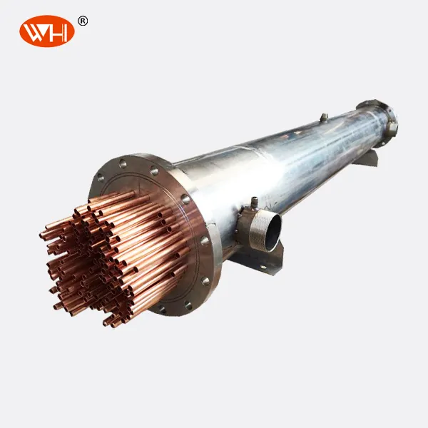 Good price Copper tube Carbon steel shell / pp shell Heat Exchanger