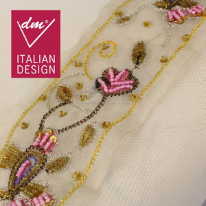 Italia diseño accesorios <span class=keywords><strong>de</strong></span> ropa con <span class=keywords><strong>cuentas</strong></span> <span class=keywords><strong>ajustes</strong></span> del cordón para vestidos - Product Image 1