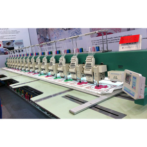 HE FENG máquina de bordar de chenilla de doce agujas y cincuenta cabezas para la moda - Product Image 3