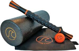 Ensemble de rouleaux en mousse The Ultimate Grand ensemble d'exercices en mousse de 18 pouces Ensembles de bâtons de massage en mousse - Product Image 5