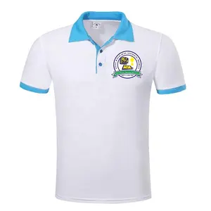 Polos baratos de venta directa de fábrica para hombre, polo, camiseta de promoción con logotipo personalizado