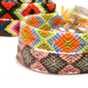 2025 קלוע קלוע סגנון נייפאלי קשת בעבודת יד מזל יד צמיד ארוגים מתכווננת צמידים - Product Image 3