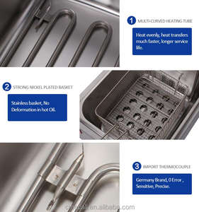 Freidora Industrial a <span class=keywords><strong>Gas</strong></span> <span class=keywords><strong>de</strong></span> Sobremesa a Precio <span class=keywords><strong>de</strong></span> Fábrica - Product Image 3