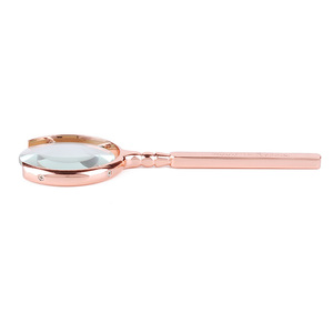 Hijo adulto de oro rosa lectura arqueología pequeño 8x lupa vidrio lupa - Product Image 5