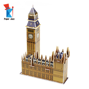 <span class=keywords><strong>3D</strong></span> Giấy Foam <span class=keywords><strong>Puzzle</strong></span> Thế Giới Kiến Trúc Nổi Tiếng Big Ben <span class=keywords><strong>London</strong></span> - Product Image 2