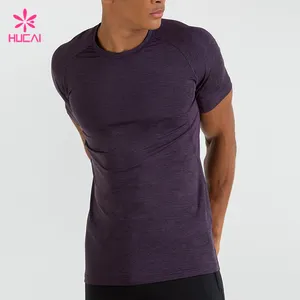 OEM Custom Muscle Fit Dry Fit T Shirt Mens Athletic Apparel Manufacturer