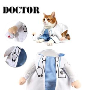Fuente de la fábrica ropas para mascotas perro y gato cosplay ropa doctor diseño perro gato ropa - Product Image 3
