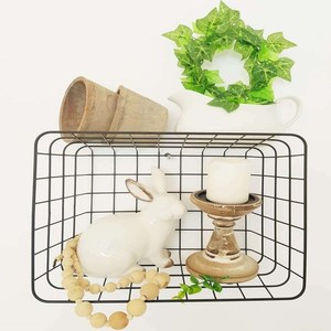 <strong>Wire</strong> <strong>Baskets</strong> for Pantry Organization and <strong>Storage</strong>, Kitchen Organizer ,Black Color Metal Wall Mounted <strong>Wire</strong> <strong>Storage</strong> <strong>Baskets</strong> - Product Image 5