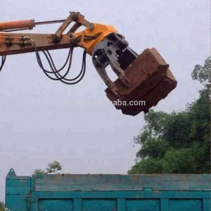 Máy Xúc Đính Kèm Xoay Gỗ Máy Xúc Xoay Thủy Lực Đá Grapple Công Suất Cao Thủy Lực Log Grapple Rock Grab - Product Image 4