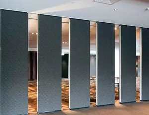 Malaysia Fünf-Sterne-Hotel akustisch bewegliche Wandt renn wände schall dichte klappbare Trennwand für Bankettsaal