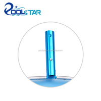 Blaues Umweltfreundliches PVC-Poolreinigungswerkzeug Laubnetz-Skimmer mit Aluminiumgriff für Schwimmbäder und Whirlpools Effektiv gegen Oberflächenverunreinigungen