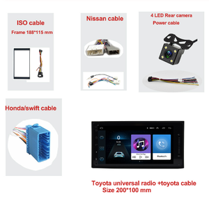 Lettore <span class=keywords><strong>DVD</strong></span> per Auto 2 Din per Nissan Volkswagen TOYOTA Honda KIA <span class=keywords><strong>Hyundai</strong></span> Lada Renault Mazda Autoradio Universale con GPS - Product Image 6