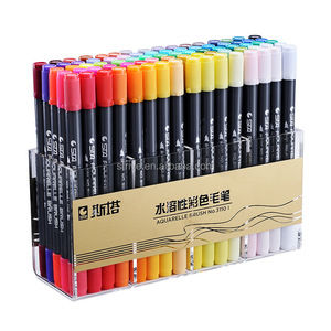 <span class=keywords><strong>Marcadores</strong></span> Artísticos de Doble Punta Sizhuo, Alta Calidad, 12 Colores, <span class=keywords><strong>Marca</strong></span> STA, Tinta Permanente a Base de Agua, 2mm, para Papel de Escritura - Product Image 6