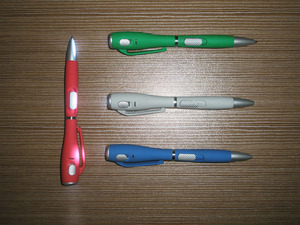 L llevó la luz de la pluma, plástico <span class=keywords><strong>Led</strong></span> bolígrafo ch0800, luz barato pluma - Product Image 3