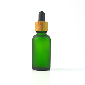 Chai Nhỏ Giọt Tinh Dầu 5Ml 10Ml 15Ml 20Ml 30 Ml 50Ml 60Ml 100Ml Màu Xanh Hổ Phách Trong Mờ Với Nắp Tre - Product Image 4