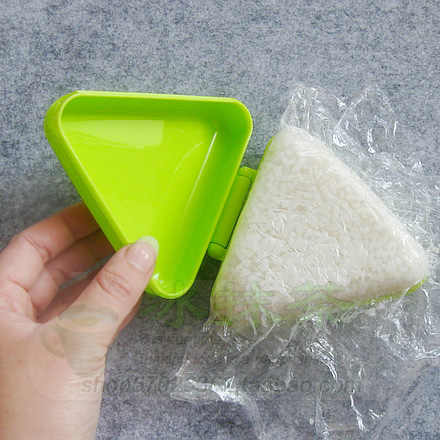 2 Cajas De Molde De Bolas De Arroz De Sushi, Caja Triangular De Arroz Y Verduras