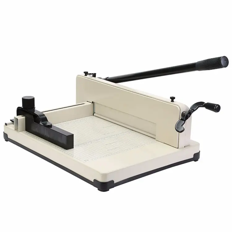 (858A4) High Tenacity Precise A4 Manual Low Price Hand Press Paper Cutter Guillotine