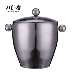 Alto grado de cerveza <span class=keywords><strong>cubo</strong></span> de hielo grandes Metal, <span class=keywords><strong>cubo</strong></span> de hielo con tapa - Product Image 1