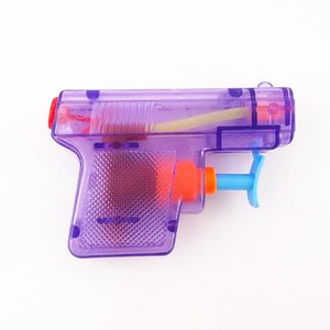 Il Marchio su misura A Buon Mercato di Plastica Trasparente Mini Pistola Ad Acqua