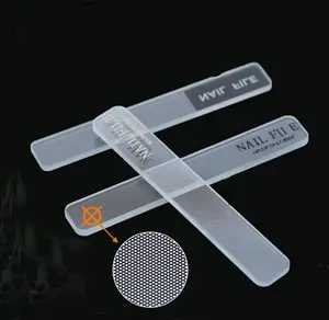 Novo design personalizado nano material 3 em 1 função, lixa de unha de vidro para o dedo, superfície, buffering, polimento