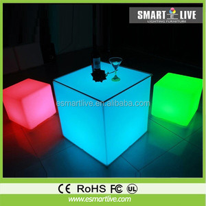 Imperméable à l'eau conduit cube chaise pour Bar ensemble/clignotant led bar cube chaise exportateur - Product Image 1