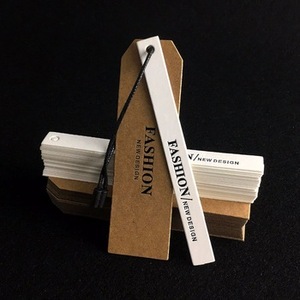 Papel Especial de Lujo, un Juego de Etiquetas Colgantes con Logotipo en Relieve para Ropa - Product Image 4