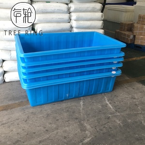 K380L Màu Xanh Mạnh Cấp Thực Phẩm Rotomold Poly Aquaponic Trang Trại Container - Product Image 6