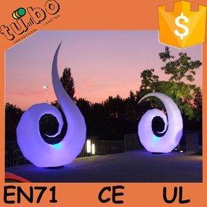 Cygnes — sculptures à éclairage led, objets de décoration gonflables en forme de <span class=keywords><strong>cygne</strong></span> - Product Image 4