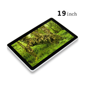 Mur 18.5 "19 pouces TFT LCD LAN WIFI réseau Android lecteur de publicité prise en charge du mode d'affichage paysage et portrait - Product Image 1
