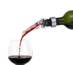 Aireador de vino vertedor, barato regalo superior, <span class=keywords><strong>Amazon</strong></span> Venta caliente pourer del vino de vidrio - Product Image 3