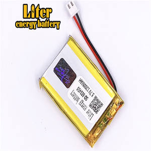 Stecker <span class=keywords><strong>2</strong></span>,5-<span class=keywords><strong>2</strong></span> P <span class=keywords><strong>3</strong></span>,7 V 603450 1200 mah Wiederaufladbare lipo batterie solar li ionen polymer lithium-batterie mit PCM - Product Image 1