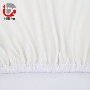 Blanco bebé equipada <span class=keywords><strong>cuna</strong></span> hoja de 100% algodón <span class=keywords><strong>cuna</strong></span> para bebé a prueba de agua de - Product Image 4