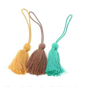 Accesorios artesanales más calientes <span class=keywords><strong>Precio</strong></span> bajo Textiles para el hogar Borla <span class=keywords><strong>de</strong></span> algodón para Decoración - Product Image 5