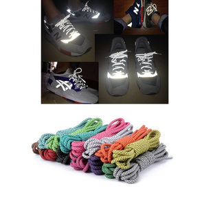 Dây Giày Thể Thao Phản Quang Chạy Bộ Bện Tròn 5Mm An Toàn Phát Sáng Thời Trang Có Thể Nhìn Thấy Cao Dây Giày Dây Giày Ren Phản Quang - Product Image 2