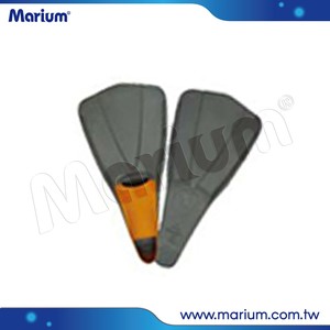 Scuba Diving Equipment Soft Foot Pockets And Long Blade Rubber Fins - Product Image 2