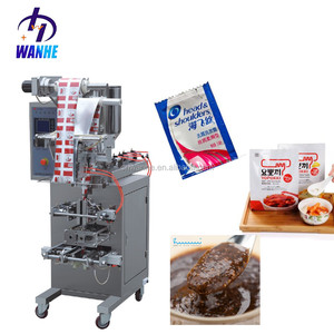 WHIII-S100 Tự Động Cà Chua Dán Mứt Máy Đóng Gói Nước Sốt Dầu Gội Ketchup Sachet Điền Máy Mật Ong Máy Đóng Gói - Product Image 2