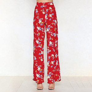 Usine OEM ODM service large jambe femmes palazzo bohème <span class=keywords><strong>hippie</strong></span> pantalon pantalon - Product Image 3