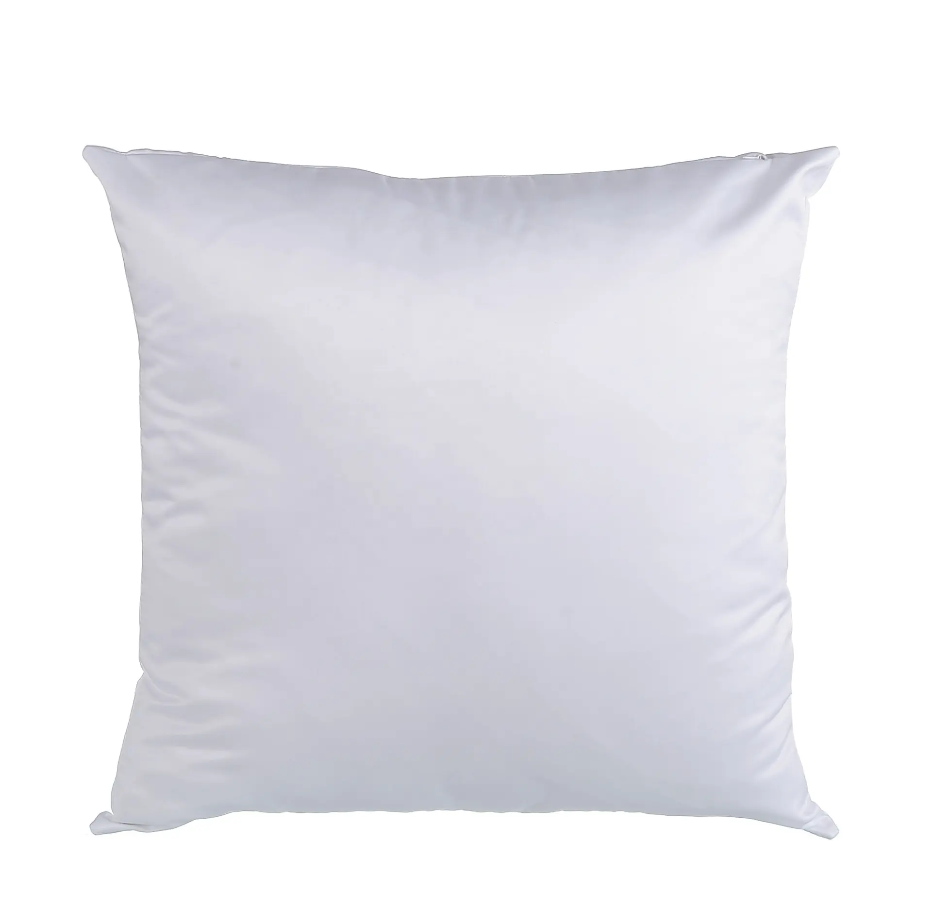 Rubysub che vende cuscini stampati a sublimazione personalizzati da 40cm federe per cuscini in raso bianco completo