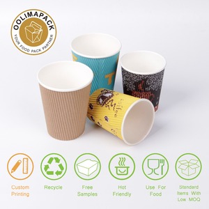 <span class=keywords><strong>Costa</strong></span> <span class=keywords><strong>café</strong></span> tasse de papier avec couvercle, imprimé jetable papier tasse, - Product Image 6