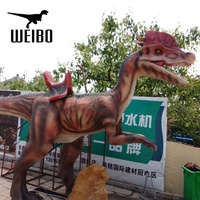 Équipement de parc d'attractions Weibo WB-DR, manège sur le thème des dinosaures - Construction en métal et acier, utilisation intérieure/extérieure